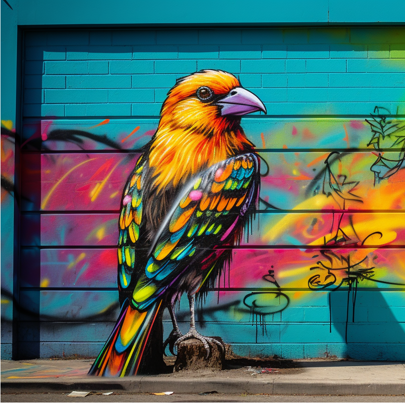 image: Bird Graffiti1